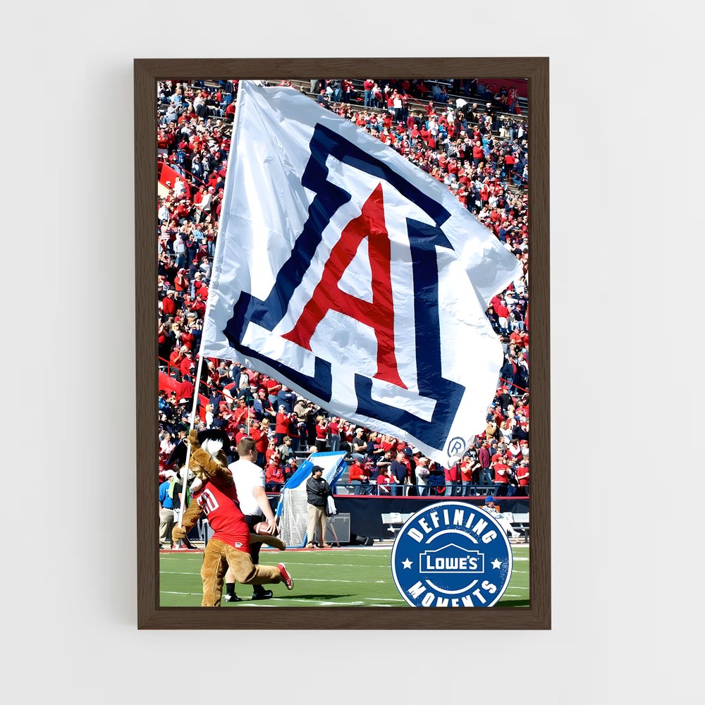 Poster Fier Wildcats – affiche Basketball (vue 5)